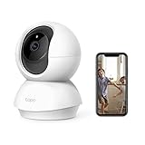 Tapo TP-Link C210 WLAN IP Kamera Überwachungskamera (Linsenschwenkung und Neigung, 3MP-Auflösung,...