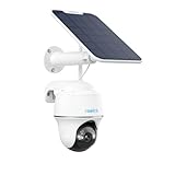 Reolink 5MP PTZ Solar Überwachungskamera Aussen Akku, 360°/140° Schwenkbare WLAN IP Kamera...