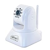 upCam Cyclone HD eco IP Kamera mit Nachtsicht (mit OmniVision HD Sensor 1280x720, WLAN, Audio, App,...