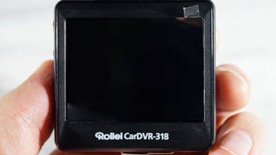 Rollei CarDVR-318 LCD Bildschirm